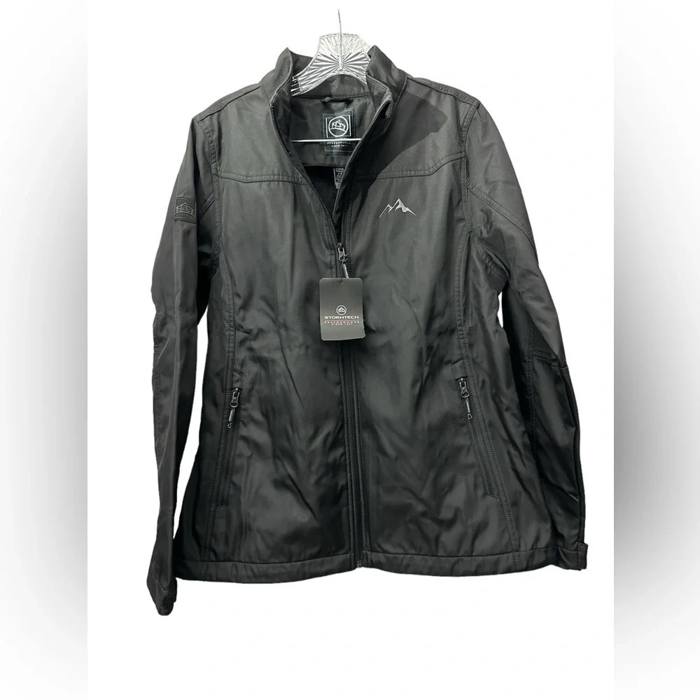 Stormtech Performance Women’s Rain Jacket Lined Size Large Nwt Dsv Logo On Back